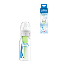 4 oz/120 mL Zero-Resistance™ Narrow Bottle with Level 1 Nipple, Product & Package