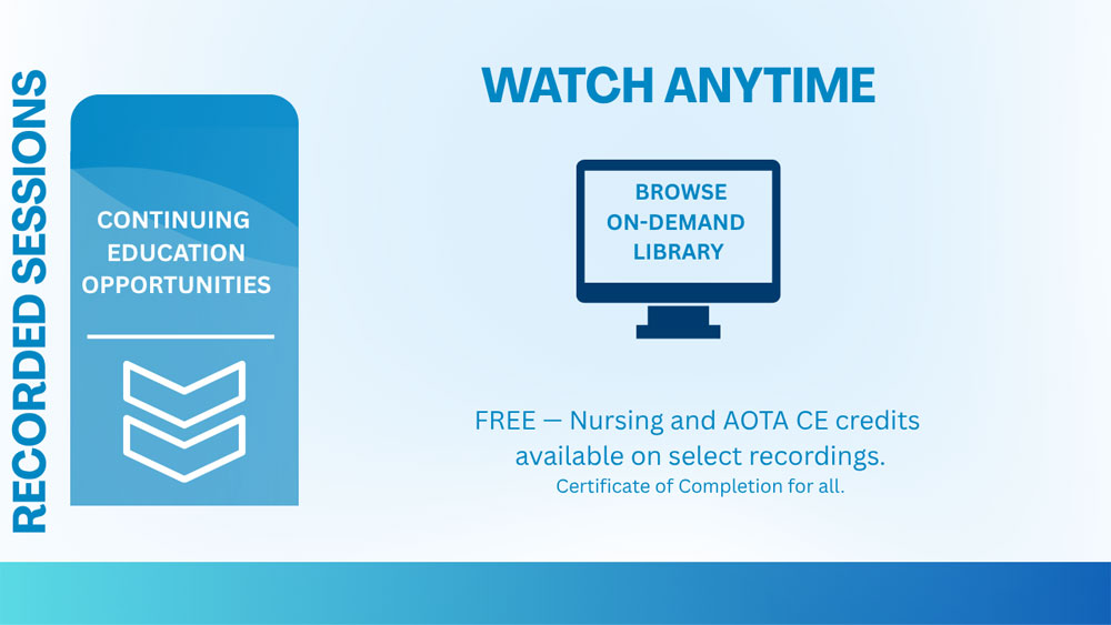 Watch Webinars Anytime